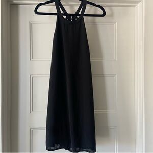 Women’s semi formal black sheath dress